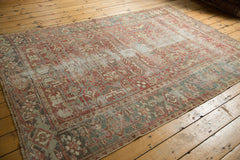  Vintage Distressed Heriz Carpet / Item ee003480 image 11