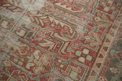  Vintage Distressed Heriz Carpet / Item ee003480 image 13