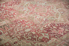 8x11 Vintage Distressed Heriz Carpet // ONH Item ee003491 Image 2