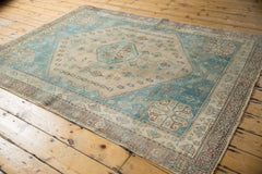  Vintage Distressed Afshar Rug / Item ee003499 image 7