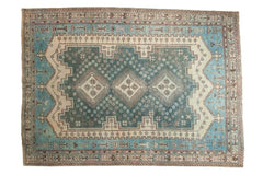 Vintage Distressed Sirjan Carpet
