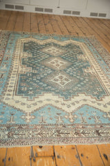 Vintage Distressed Sirjan Carpet