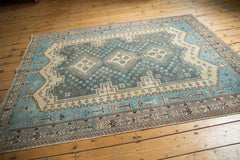 Vintage Distressed Sirjan Carpet