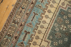 Vintage Distressed Sirjan Carpet