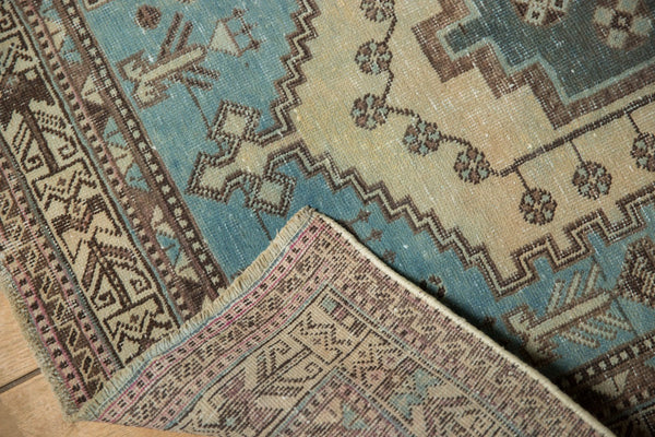 Vintage Distressed Sirjan Carpet