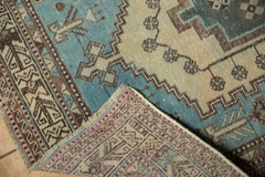 Vintage Distressed Sirjan Carpet