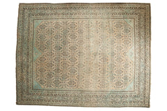 9x11.5 Vintage Distressed Malayer Carpet // ONH Item ee003503
