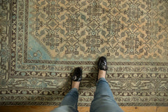 9x11.5 Vintage Distressed Malayer Carpet // ONH Item ee003503 Image 1