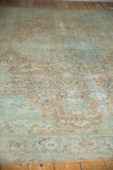  Vintage Distressed Heriz Carpet / Item ee003507 image 6