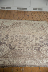 5.5x6 Vintage Distressed Shiraz Square Carpet // ONH Item ee003509 Image 4