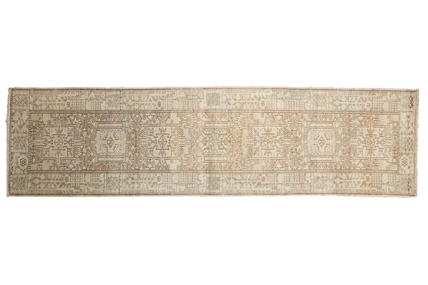2'6" x 9'1" Vintage Distressed Karaja Rug Runner / Item ee003513 image 1