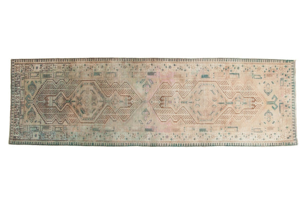 3x10.5 Vintage Distressed Serab Rug Runner // ONH Item ee003515