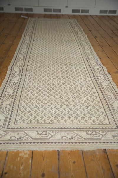 3.5x11 Vintage Distressed Mir Serbend Rug Runner // ONH Item ee003516 Image 2