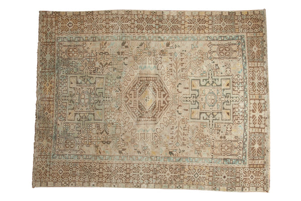 5x6 Vintage Distressed Karaja Square Rug // ONH Item ee003518