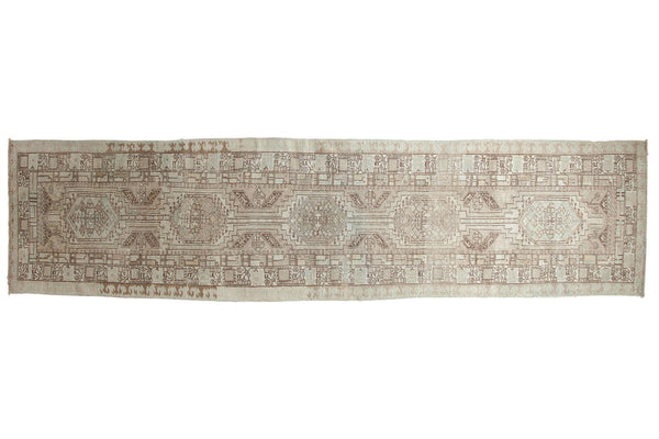 3'4" x 13'10" Vintage Distressed Serab Rug Runner / Item ee003521 image 1