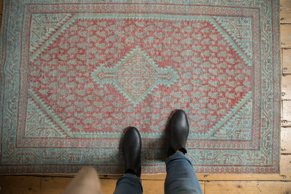 3.5x5 Vintage Distressed Mir Serbend Rug // ONH Item ee003527 Image 1