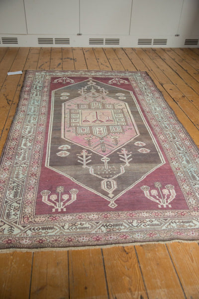 4x7.5 Vintage Distressed Malayer Rug // ONH Item ee003530 Image 4