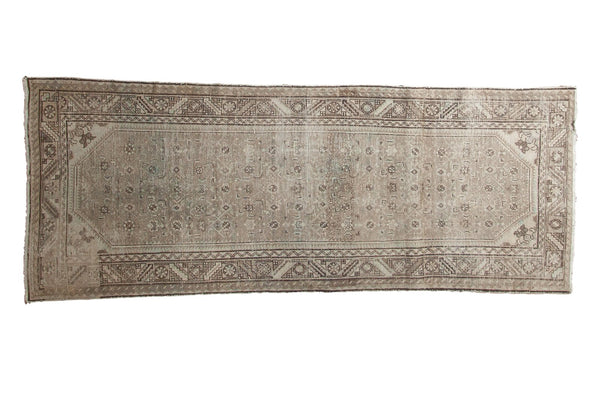 3'7" x 8'10" Vintage Distressed Hamadan Rug Runner / Item ee003534 image 1