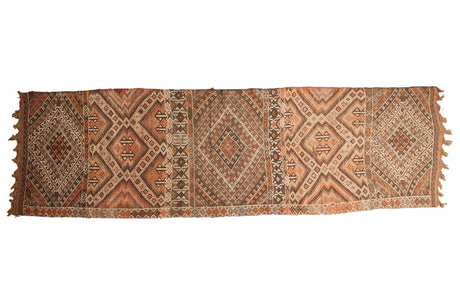 3x9.5 Vintage Jijim Rug Runner // ONH Item ee003536