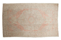 6x9.5 Vintage Distressed Oushak Carpet // ONH Item ee003538