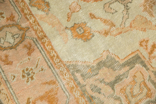  Vintage Distressed Oushak Carpet / Item ee003540 image 4