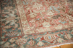 6.5x9.5 Vintage Distressed Heriz Carpet // ONH Item ee003543 Image 11