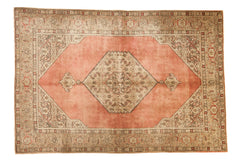 6x9 Vintage Distressed Tabriz Carpet // ONH Item ee003548