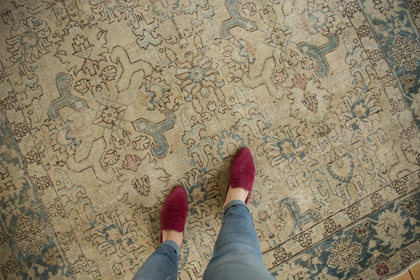 6.5x10 Vintage Distressed Tabriz Carpet // ONH Item ee003550 Image 1