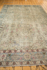 6.5x10 Vintage Distressed Tabriz Carpet // ONH Item ee003550 Image 3