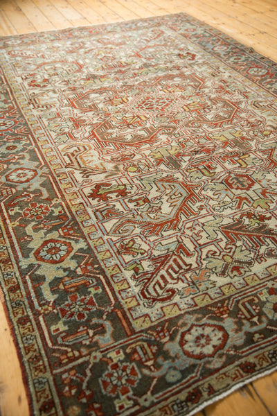 6x9 Vintage Distressed Mehrivan Carpet // ONH Item ee003553 Image 6