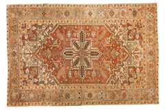 Vintage Distressed Mehrivan Carpet / ONH item ee003554