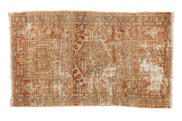 Vintage Distressed Karaja Rug / ONH item ee003555