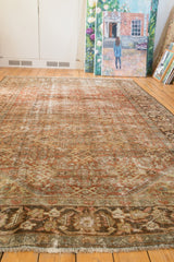 Vintage Distressed Mahal Carpet / ONH item ee003556 image 4