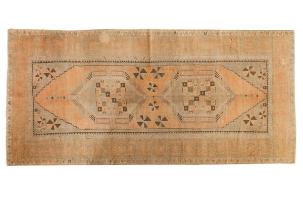 5x10.5 Vintage Distressed Oushak Rug Runner // ONH Item ee003563