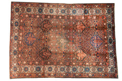 7x10 Vintage Baktiari Carpet // ONH Item ee003573