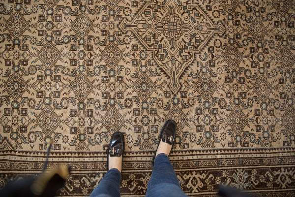 6.5x10 Vintage Distressed Malayer Carpet // ONH Item ee003576 Image 1
