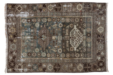 3x4.5 Vintage Distressed Malayer Rug // ONH Item ee003582