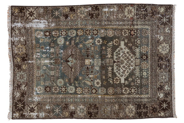 3x4.5 Vintage Distressed Malayer Rug // ONH Item ee003582