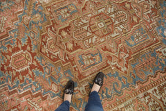 Vintage Distressed Karaja Carpet / ONH item ee003586 Image 1