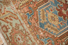 Vintage Distressed Karaja Carpet / ONH item ee003586 Image 9