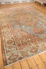 Vintage Distressed Karaja Carpet / ONH item ee003586 Image 10