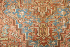 Vintage Distressed Karaja Carpet / ONH item ee003586 Image 12