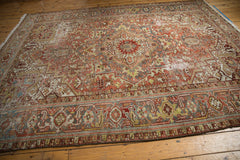 7.5x10.5 Vintage Distressed Heriz Carpet // ONH Item ee003590 Image 9