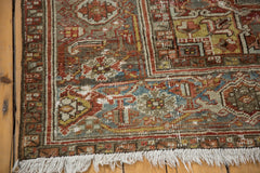 7.5x10.5 Vintage Distressed Heriz Carpet // ONH Item ee003590 Image 14