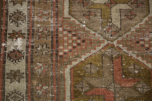 2.5x11 Vintage Distressed Caucasian Rug Runner // ONH Item ee003591 Image 11