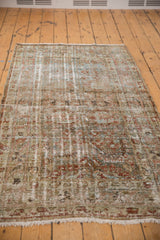 Vintage Distressed Mahal Rug Runner / ONH item ee003594 Image 5