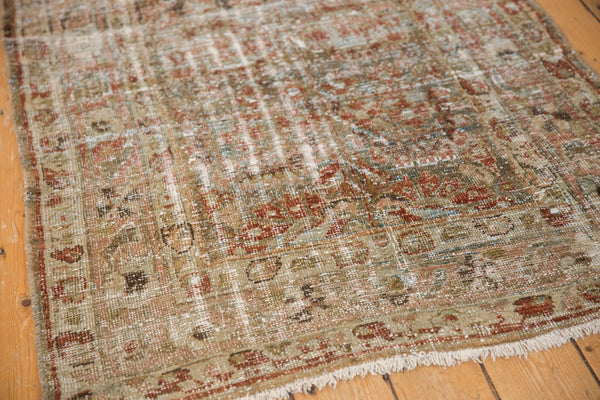 Vintage Distressed Mahal Rug Runner / ONH item ee003594 Image 6