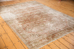 6.5x9 Vintage Distressed Mahal Carpet // ONH Item ee003595 Image 9