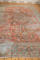 8.5x12.5 Vintage Distressed Mahal Carpet // ONH Item ee003596 Image 5