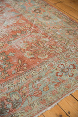 8.5x12.5 Vintage Distressed Mahal Carpet // ONH Item ee003596 Image 7